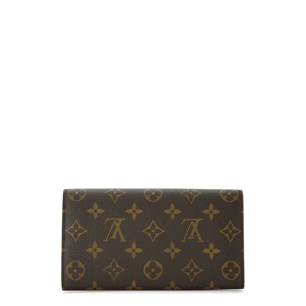 Louis Vuitton Brown Monogram Coated Canvas Porte Monnaie Credit - Picture 2 of 4